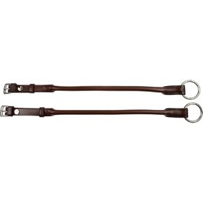Weatherbeeta Collegiate Cheltenham Gag Cheek Pieces IV, Brown, One Size in Saudi Arabia
