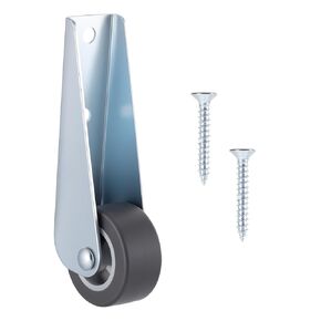 عجلات بوابة للبوابة الخشبية ، 1 PCS 1.6 بوصة البوابة البوابة البوابة البديلة المضادة للاحتكاك عجلة الاتجاه المتداول للمطاط للحديقة الخارج in Kuwait