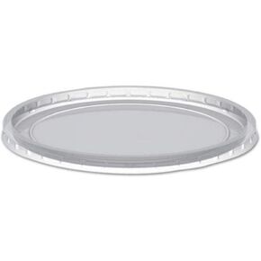 Anchor Packaging MicroLite Deli Tub Lid, Inside-Cap Fit, Fits 8-32 oz Containers, 4.56" Diameter x 0.26"h, Clear, Plastic, 500/Carton in Saudi Arabia