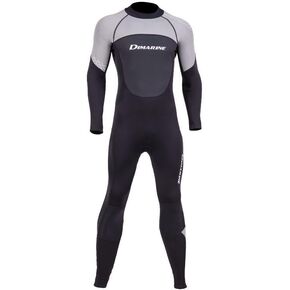 Eutropia 2.5MM Neoprene Men's Wetsuit - Back Zipper, Supratex Knee Pads, Articulated Cuffs, and UPF 50+ Protection Adults in Saudi Arabia
