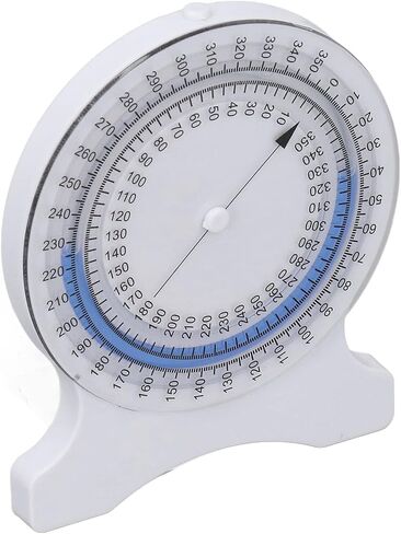 Estink Physical Inclinometer Bubble Inclinometer Finger Inclinometer with Scratch Surface 0-360° Measuring Range for Neck Shoulder Hip Wrist Back Mobility in Saudi Arabia