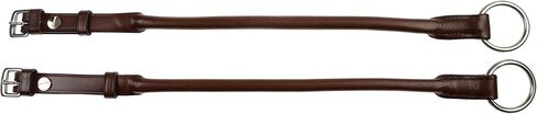 Weatherbeeta Collegiate Cheltenham Gag Cheek Pieces IV ، Brown ، حجم واحد in Saudi Arabia