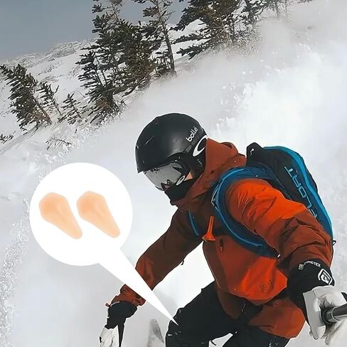 Silicone Knee Pads,Inner Wear Knee Brace,Skating Protective Gear,Self-Adhesive KneePad for Skiing Skating,Snowboarding, Ateboarding,Roller Skating,Rollerblading,Dancing in Saudi Arabia