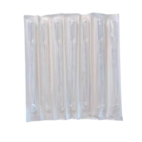 Sterile Pasteur Pipettes 3ml Disposable Plastic Transfer Pipette Dropper 100Pcs Graduated Calibrated Lab Pipettes, Low Density Polyethylene (LDPE), Individual Peel-Pack, Vol. 7ml in Kuwait