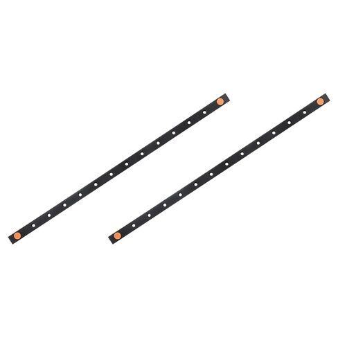 uxcell 2 Pcs MGN12 350mm Bearing Steel Linear Guide Rail Miniature Linear Sliding Guideway Fit MGN12H Sliding Carriage Block in DIY 3D Printers and CNC Machine in Saudi Arabia