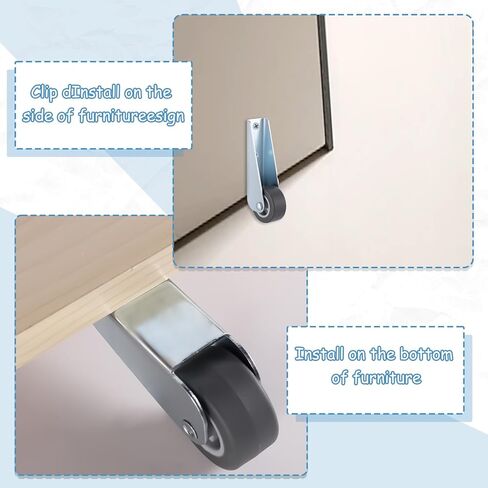 عجلات بوابة للبوابة الخشبية ، 1 PCS 1.6 بوصة البوابة البوابة البوابة البديلة المضادة للاحتكاك عجلة الاتجاه المتداول للمطاط للحديقة الخارج in Kuwait