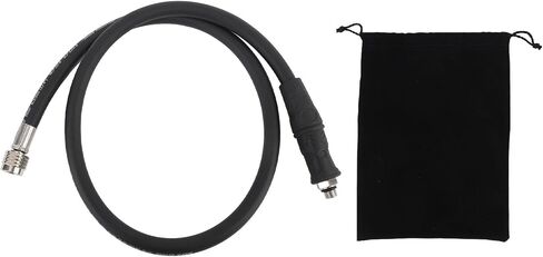 Diving Medium Pressure Hose Compatible with SPG and Pressure Sensors PVC Aluminum Alloy Regulator Hose 90cm 35.4in in Kuwait