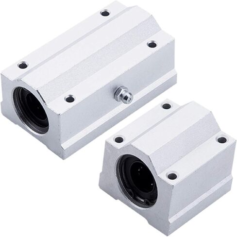 2pcs Linear Bearing Slides, Model SCS6UU-SCS12UU, Length 6-12mm, Mainly Used for CNC Parts, 3D Printer Parts, Precision Machine Tools(12MM) in Saudi Arabia