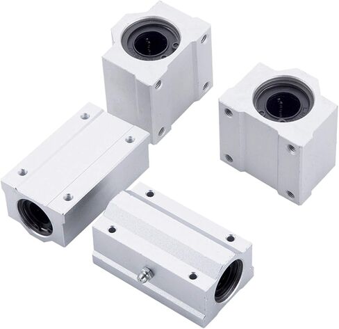 2pcs Linear Bearing Slides, Model SCS6UU-SCS12UU, Length 6-12mm, Mainly Used for CNC Parts, 3D Printer Parts, Precision Machine Tools(12MM) in Saudi Arabia