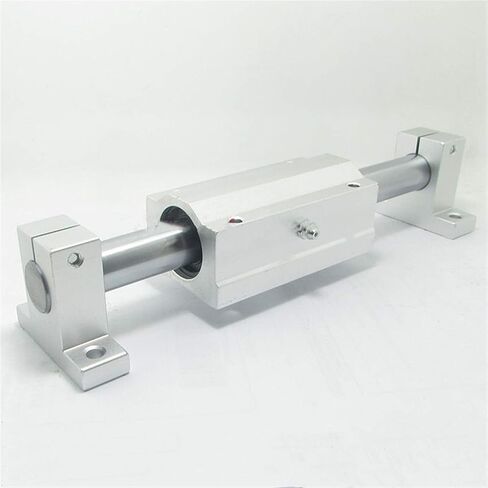 2pcs Linear Motion Bearing Slides, Model SCS8LUU-SCS20LUU, Mainly Used for CNC Parts, 3D Printer Parts, Precision Machine Tools(SC12LUU) in Saudi Arabia