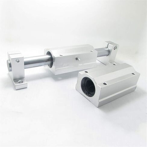 2pcs Linear Motion Bearing Slides, Model SCS8LUU-SCS20LUU, Mainly Used for CNC Parts, 3D Printer Parts, Precision Machine Tools(SC12LUU) in Saudi Arabia