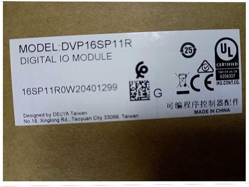DVP16SP11R الرقمية I/O الوحدة النمطية DVP16SP11R PLC Modulesealed في المربع in Saudi Arabia