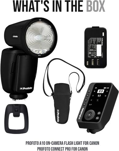 Profoto A10 On-Camera Flash Light for Nikon Bundle with Connect Pro for Nikon (2 Items) in Saudi Arabia