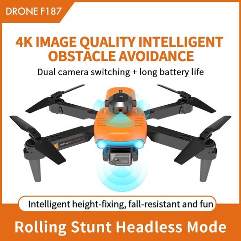Heavily Upgraded Brushless GPS Folding Drone 6K Cinematic Pixels, 5G HD Mapping, 1000m Ultra Long Remote Control Distance, 56 Minutes Long Endurance. Suitable for adults in Kuwait