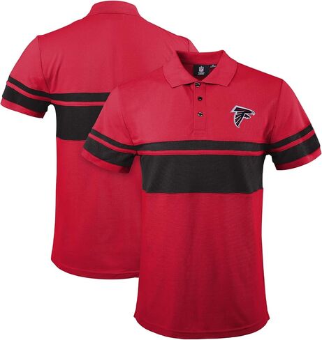 FOCO NFL Football Team Color Chest Stripe Men's Polo Shirt in Saudi Arabia
