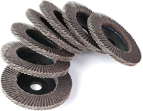 5Pcs Grinding Wheels Flap Discs Sanding Discs 115/125mm 4.5/5 Inch 40/60/80/120 Grit Angle Grinder Abrasive Tool Wood Tools(5 pcs grit 60,4.5inch 115mm) in Saudi Arabia