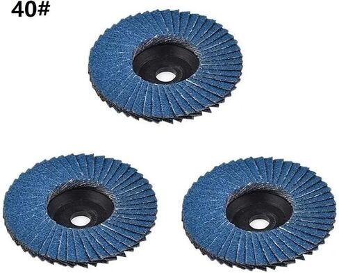 3pcs 3 بوصة أقراص رفرف مسطحة 75 ملم عجلات طحن الخشب قطع أقراص رفرف احترافية لزاوية طاحونة (60) in Saudi Arabia