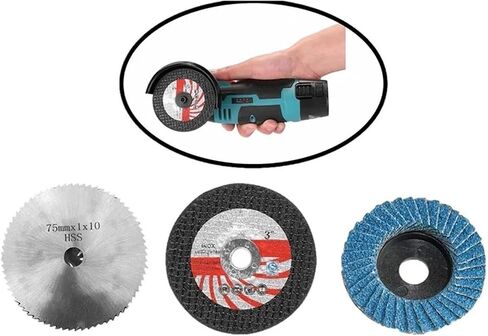 75mm Cutting Disc Angle Grinder Flat Flap Grinding Wheel Sanding Disc Pads Wood Metal Circular for Rotary Tools(Polishing Disc) in Saudi Arabia