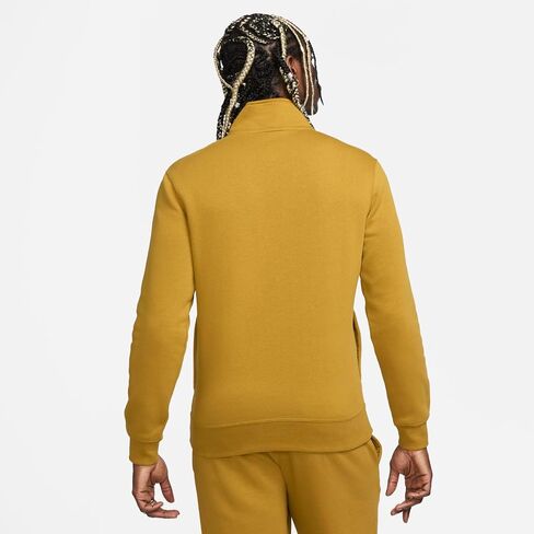 Nike Sportswear Club Men's Brushed-Back 1/2-Zip Pullover Sweatshirt in Saudi Arabia