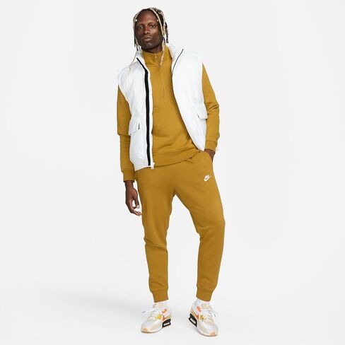 Nike Sportswear Club Men's Brushed-Back 1/2-Zip Pullover Sweatshirt in Saudi Arabia