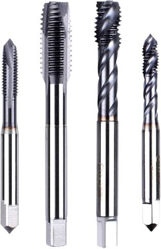 البراغي الكوبالت الحنفية البتات الحفر الحلزونية الناي المطبوع M2-M16 5pcs (الصنبور المدببة ، 5pcs_m8x1.25) in Kuwait