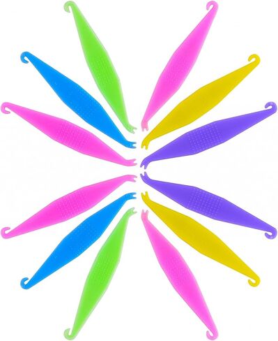 مرنة الأسنان المرنة لأقواس النطاقات المطاطية المرنة إكسسوارات طب الأسنان لجهاز ortho (100pcs) (ألوان فاتحة) in Kuwait