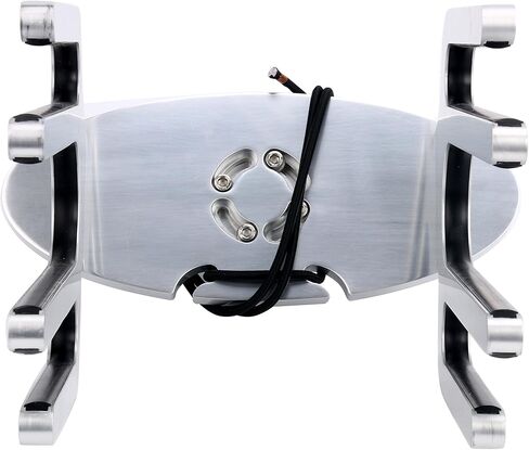 Amarine Made Oval Angle Mount Wakeboard Tower Rack Anodized Kneeboard Tower Rack Boat Holder-Fits Clamp Tubing Sizes 1-1/2",1-3/4",2",2-1/8", 2-1/4" in Saudi Arabia