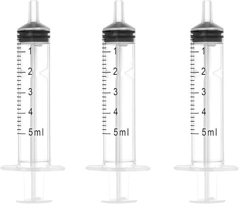 5cc Syringe Without Needle, 5ml Oral Syringe, 5 Ml Syringe Without Needle, （30Pack ）5ml Syringe for Scientific Labs, Individually Wrapp in Saudi Arabia