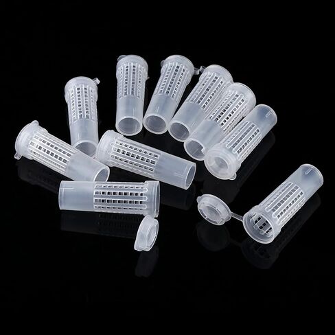 Beekee Rea Cups Box Cell Bar Blocks H Roller Cages Bee Keeper Equipment Includes Everything Beekeepers for 110 Cups 12 Rea Box The Components Set Can in Saudi Arabia