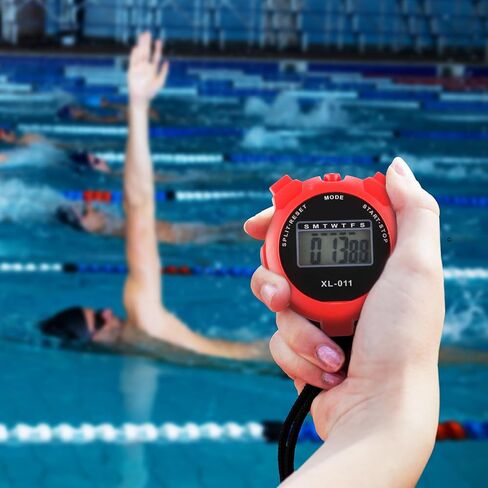Kanayu 28 Pcs Multi Function Digital Stopwatch Timer Bulk Sports Stopwatch with Lanyard Date Time Alarm Timer for Coach Swimming Running Sports Train in Saudi Arabia