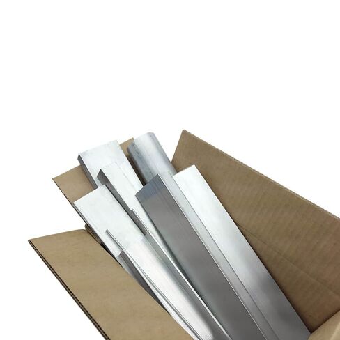 Protobox 20 LB قضبان الفولاذ المقاوم للصدأ غير القابل للصدأ المتنوعة ، والألواح ، لصياغة ، DIY ، والمشاريع الصناعية عشوائيا لأعمال المعادن وتزوير in Saudi Arabia