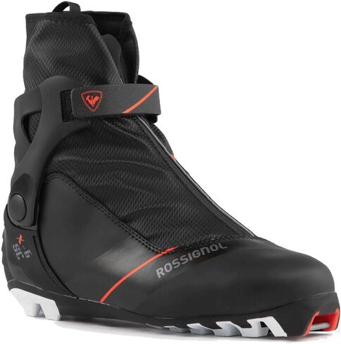 Rossignol X-6 SC للجنسين التزلج على الجليد عبر البلاد الأحذية الرياضية الشتوية 23/24 أسود أحمر أسود in Saudi Arabia
