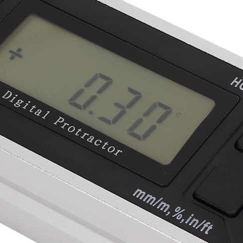 Hyuduo LCD Digital DisplayDurable Material Inclinometer with Variety Of Reading for Angle Measurement in Civil Engineering (Tape backlight) in Saudi Arabia