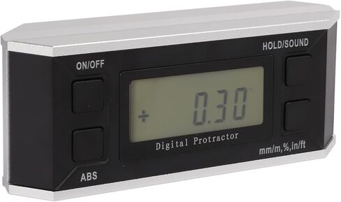 Hyuduo LCD Digital DisplayDurable Material Inclinometer with Variety Of Reading for Angle Measurement in Civil Engineering (Tape backlight) in Saudi Arabia