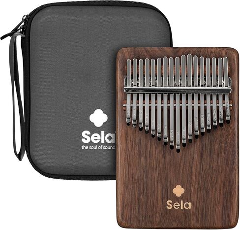 Sela Kalimba 17 Black Walnut Solid in Saudi Arabia