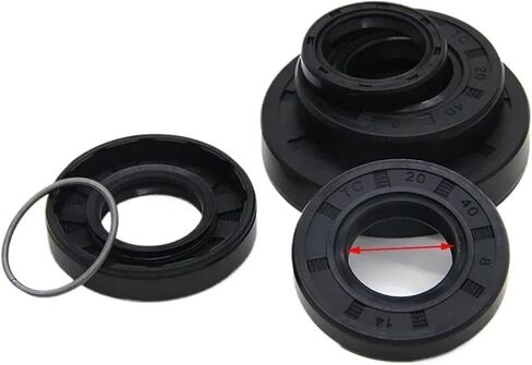 2/5pcs ID 20mm NBR Oil Seal TC-20 * 27/28/30/32/34/35/37/38/40/42/45/47/50 * 5/6/7/8/10/12mm Shaft Double Lip Gasket(5pcs,20x37x5mm) in Saudi Arabia