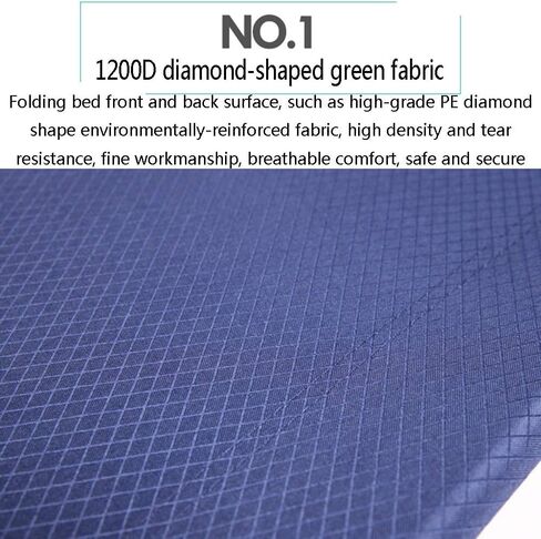 TIST Lightweight Folding Bed Balcony Leisure Chair Folding Bed Office Nap Mat Ergonomic Nap Chair Minimalist Bed Camping Bed 178x66x30cm Camping Folding Bed(Blue) in Saudi Arabia