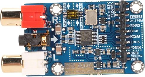 I2S ADC MOUDIO CARD MODULE MASTER MACTER MODE DIGINGER DIGINCED ADCEDER لعشاق الموسيقى in Kuwait