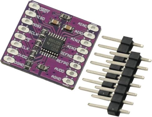ADS1220 24 Bit ADC Converter Module SPI I2C Low Power 24 Bit Analog-to-Digital Converter in Saudi Arabia