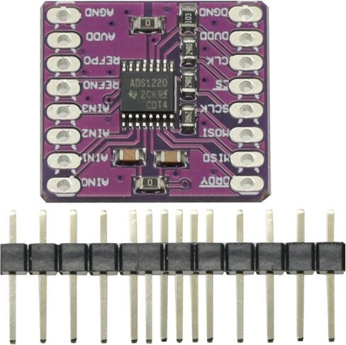 ADS1220 24 Bit ADC Converter Module SPI I2C Low Power 24 Bit Analog-to-Digital Converter in Saudi Arabia