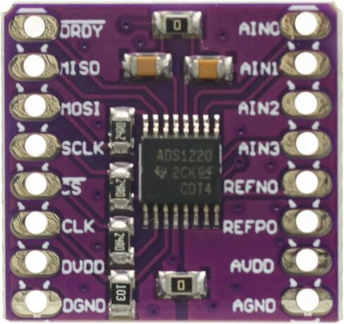 ADS1220 24 Bit ADC Converter Module SPI I2C Low Power 24 Bit Analog-to-Digital Converter in Saudi Arabia