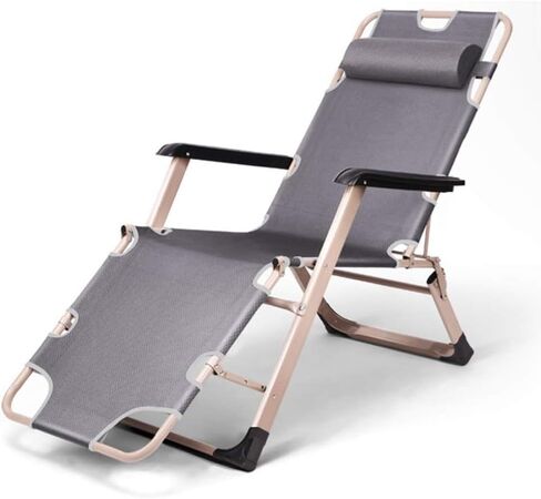 TIST Lightweight Folding Bed Balcony Leisure Chair Folding Bed Office Nap Mat Ergonomic Nap Chair Minimalist Bed Camping Bed 178x66x30cm Camping Folding Bed(Blue) in Saudi Arabia
