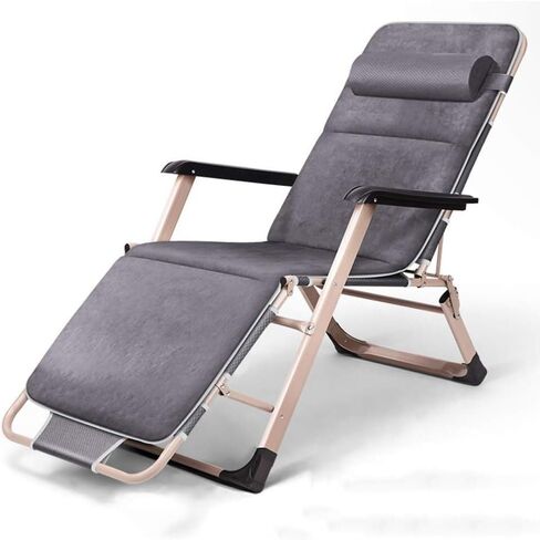 TIST Lightweight Folding Bed Balcony Leisure Chair Folding Bed Office Nap Mat Ergonomic Nap Chair Minimalist Bed Camping Bed 178x66x30cm Camping Folding Bed(Blue) in Saudi Arabia