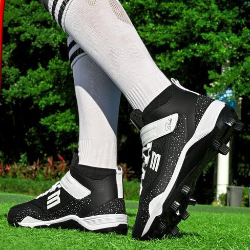 Men's high-Performance, Abrasion-Resistant, Slip-Resistant Baseball Cleats for Games and Training. in Saudi Arabia
