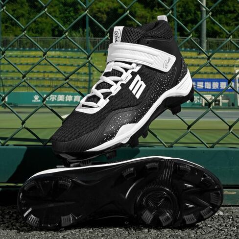 Men's high-Performance, Abrasion-Resistant, Slip-Resistant Baseball Cleats for Games and Training. in Saudi Arabia