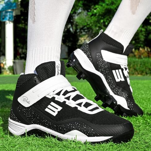 Men's high-Performance, Abrasion-Resistant, Slip-Resistant Baseball Cleats for Games and Training. in Saudi Arabia