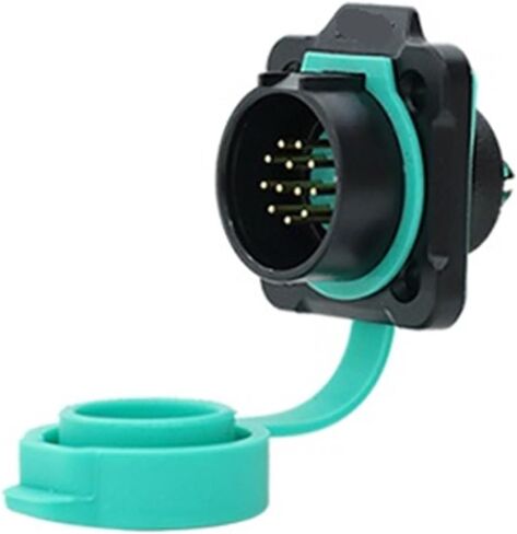 M20 Reverse Aviation Socket 2-3-4 core 5-7-9 pin Power Square seat Quick Connector(12 core Square Socket 5A200V) in Saudi Arabia