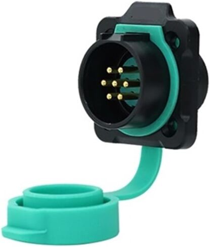 M20 Reverse Aviation Socket 2-3-4 core 5-7-9 pin Power Square seat Quick Connector(12 core Square Socket 5A200V) in Saudi Arabia