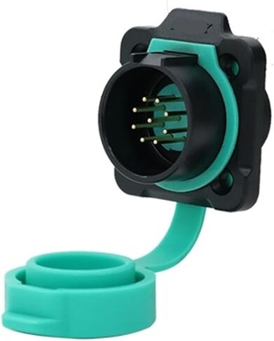 M20 Reverse Aviation Socket 2-3-4 core 5-7-9 pin Power Square seat Quick Connector(12 core Square Socket 5A200V) in Saudi Arabia