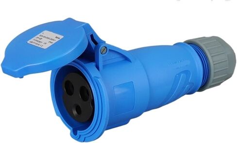 3-core 32A Aviation Industry Plug and Socket Connector 281TYP231/2601/2801(Concealed Straight Socket) in Kuwait